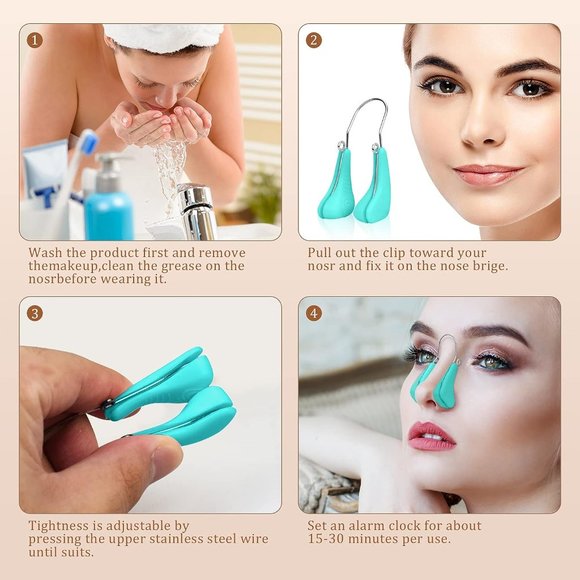 Nose Shaper Lifter Clip Nose Beauty Slimmer Nose Up Lifting Tool - NEW - Picture 2 of 5